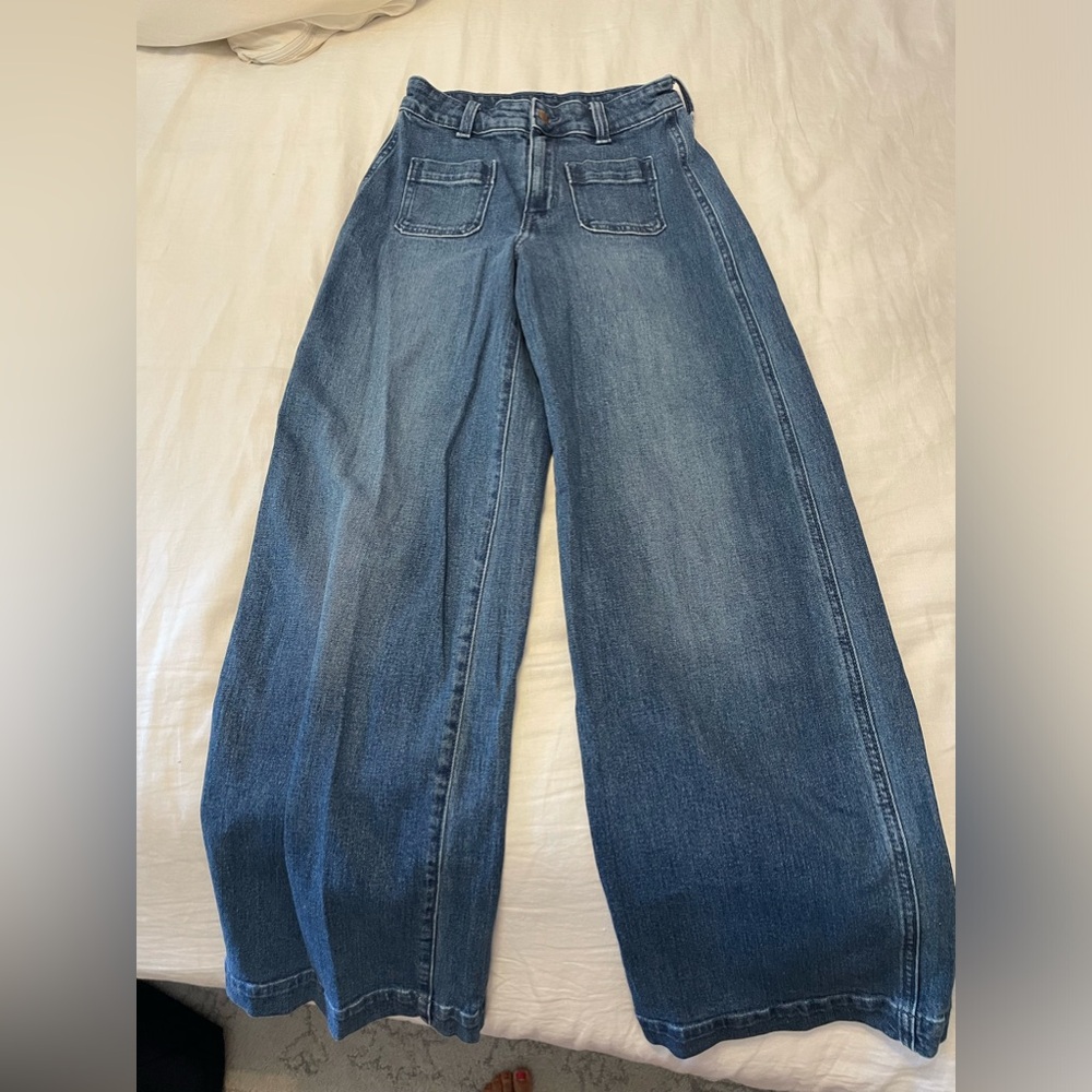 NWOT! Old Navy Extra High Rise Wide Leg Trousers